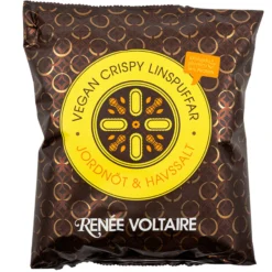 Renée Voltaire Vegan Crispy Linspuffar Jordnöt & Havssalt EKO 90 g