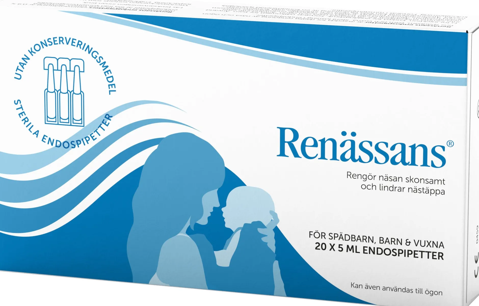 Renässans Näsdroppar Endospipetter 5 ml x 20 st