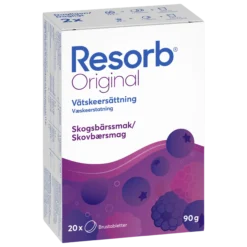 Resorb Original Refresh Vätskeersättning Skogsbär 90 g