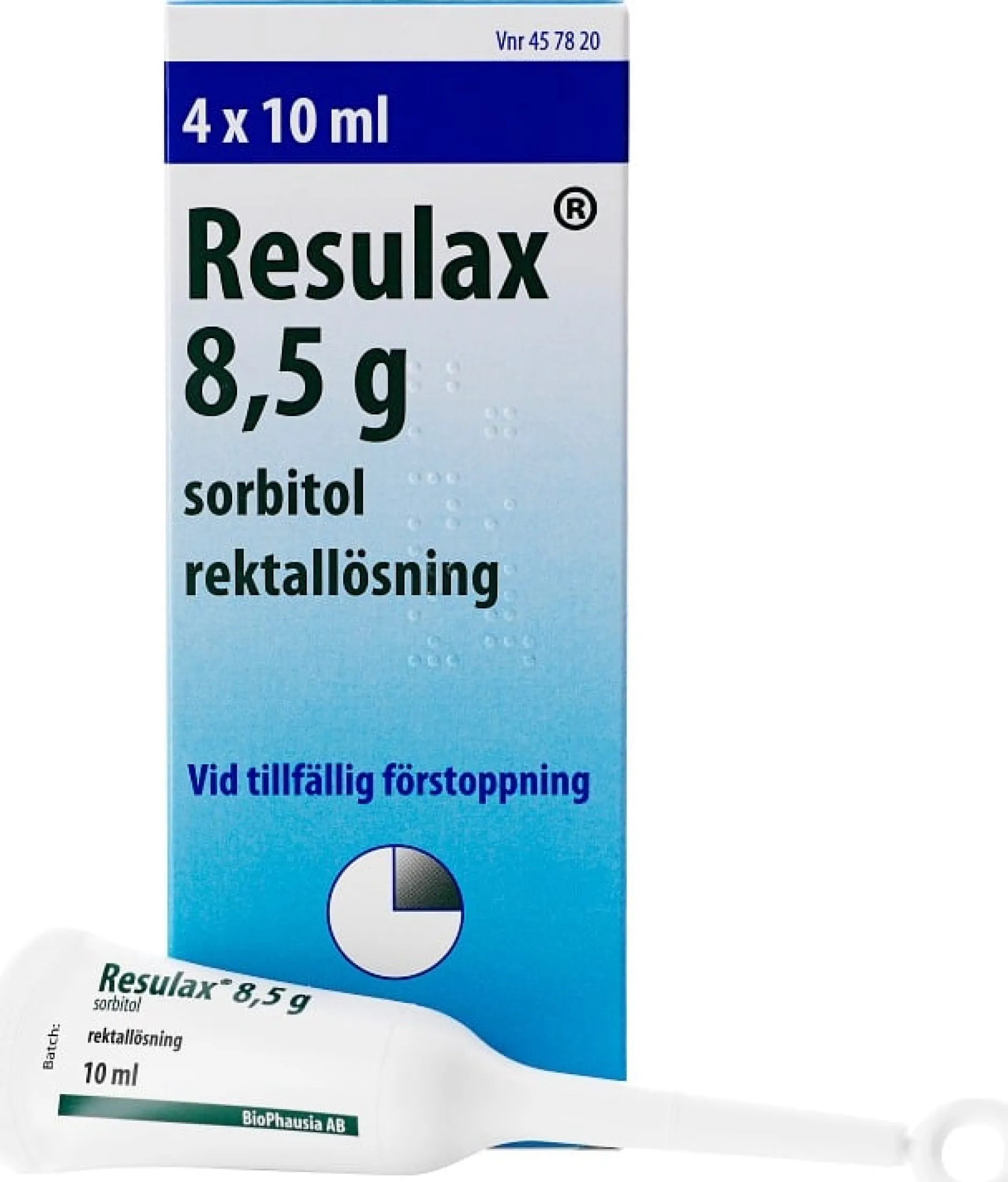 Resulax Rektallösning 8,5 g, 4X10 ml