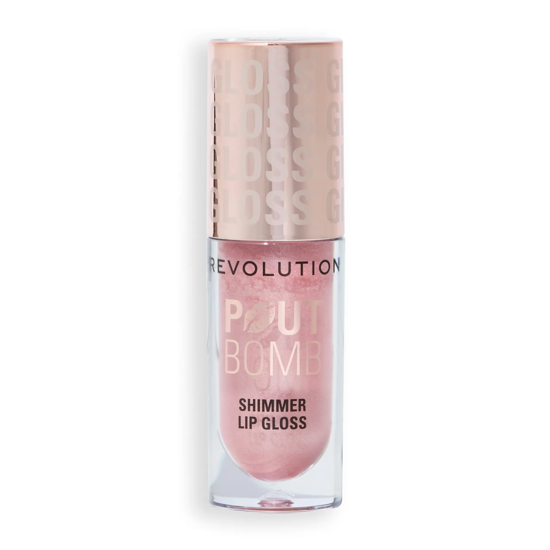 Revolution Beauty London Pout Bomb Shimmer Gloss Shine Pink 4,5 ml