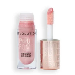 Revolution Beauty London Pout Bomb Shimmer Gloss Shine Pink 4,5 ml