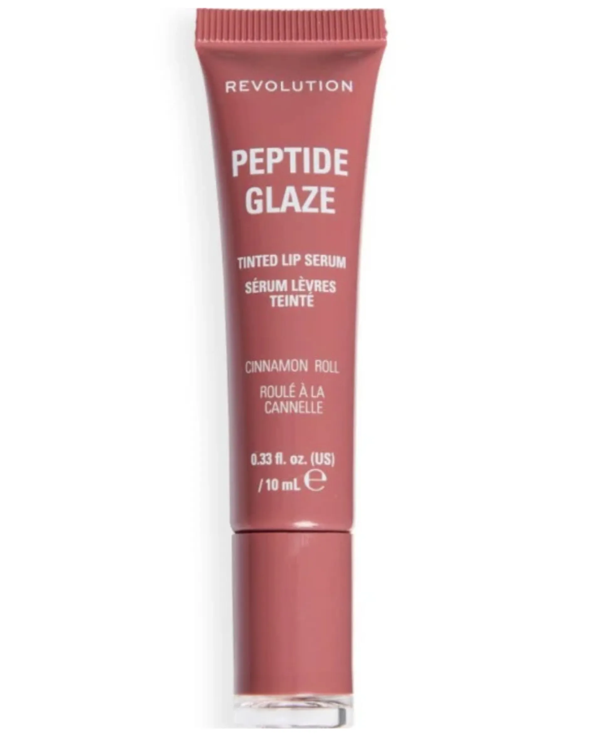 Revolution Peptide Glaze Tinted Lip Serum Cinnamon Roll 10 ml