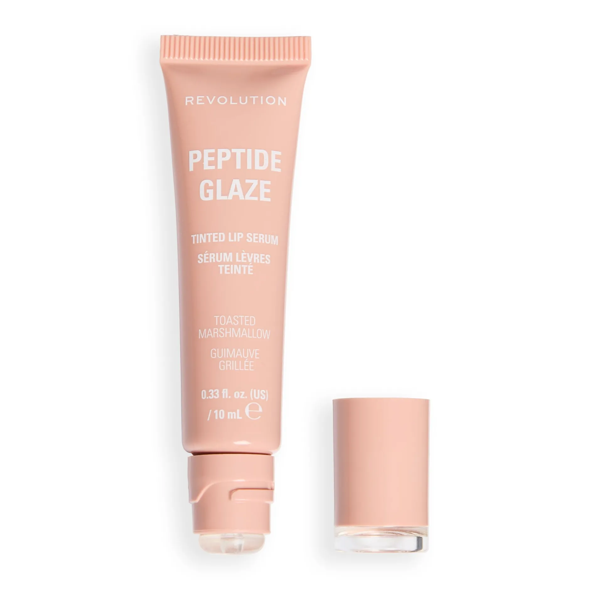 Revolution Peptide Glaze Tinted Lip Serum Toasted Marshmallow 10 ml