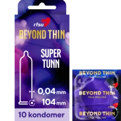 RFSU Beyond Thin kondomer 10 st