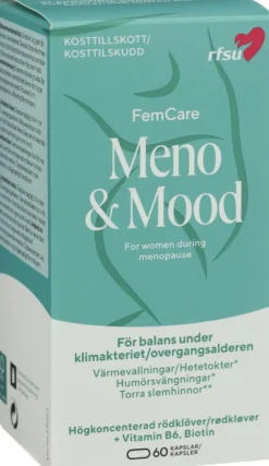 RFSU FemCare Meno & Mood 60 kapslar