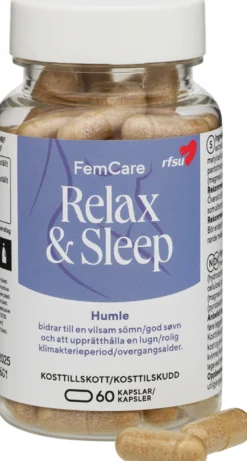 RFSU FemCare Relax & Sleep 60 kapslar