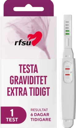 RFSU Graviditetstest Early 1 st