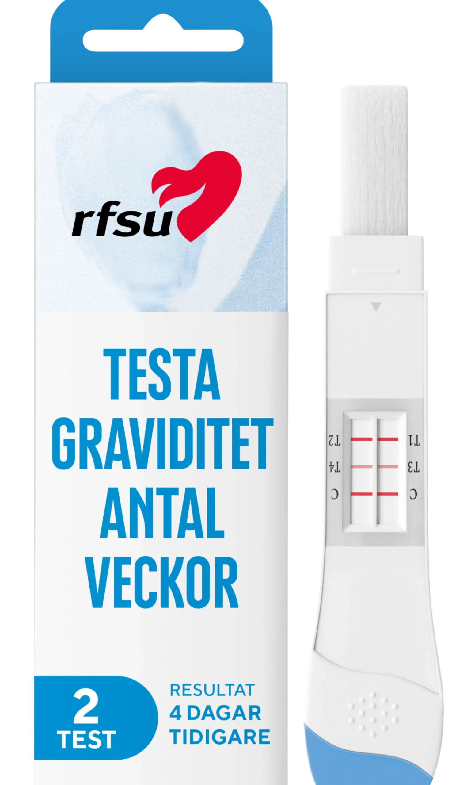RFSU Graviditetstest Weeks 2 st