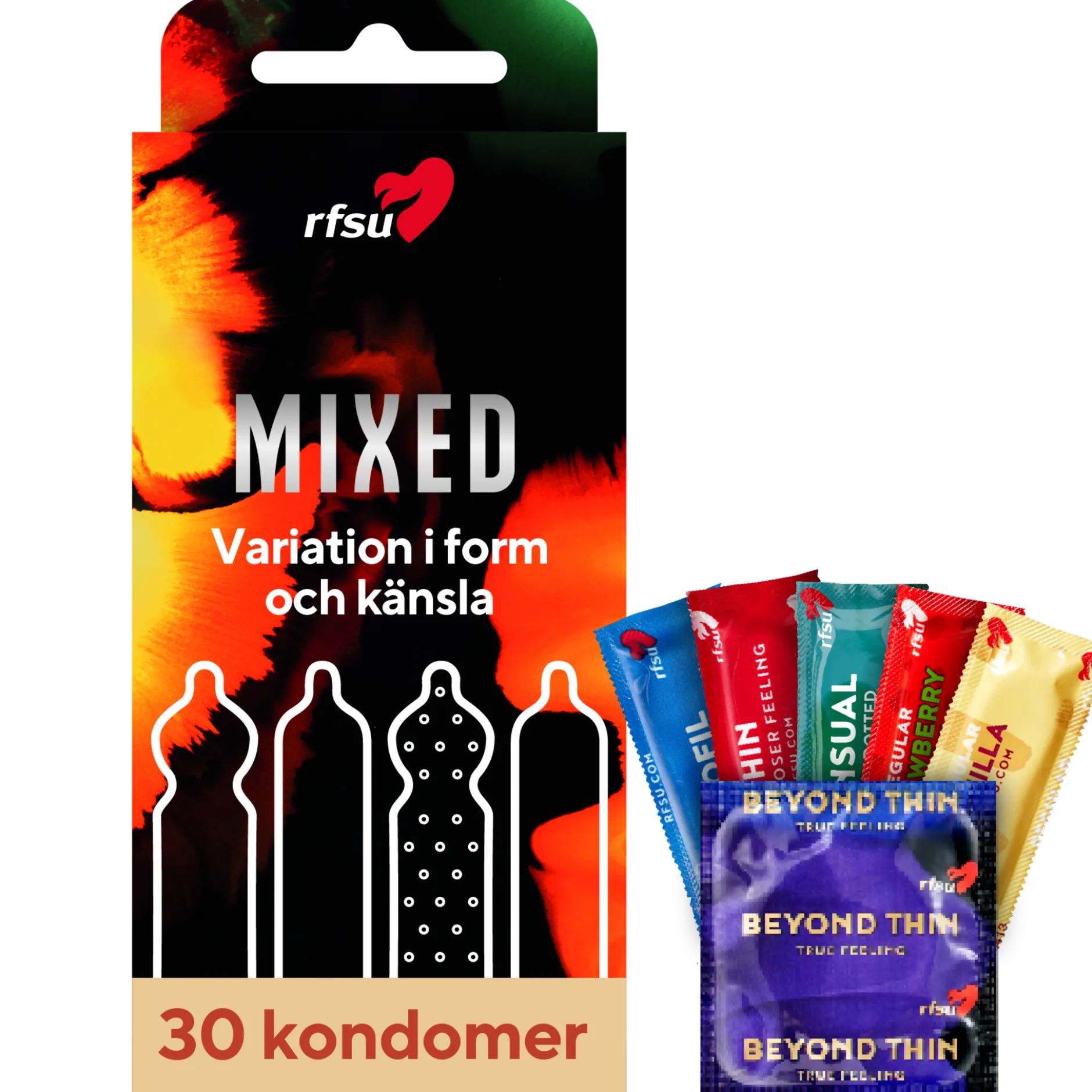 RFSU Mixed kondomer 30 st
