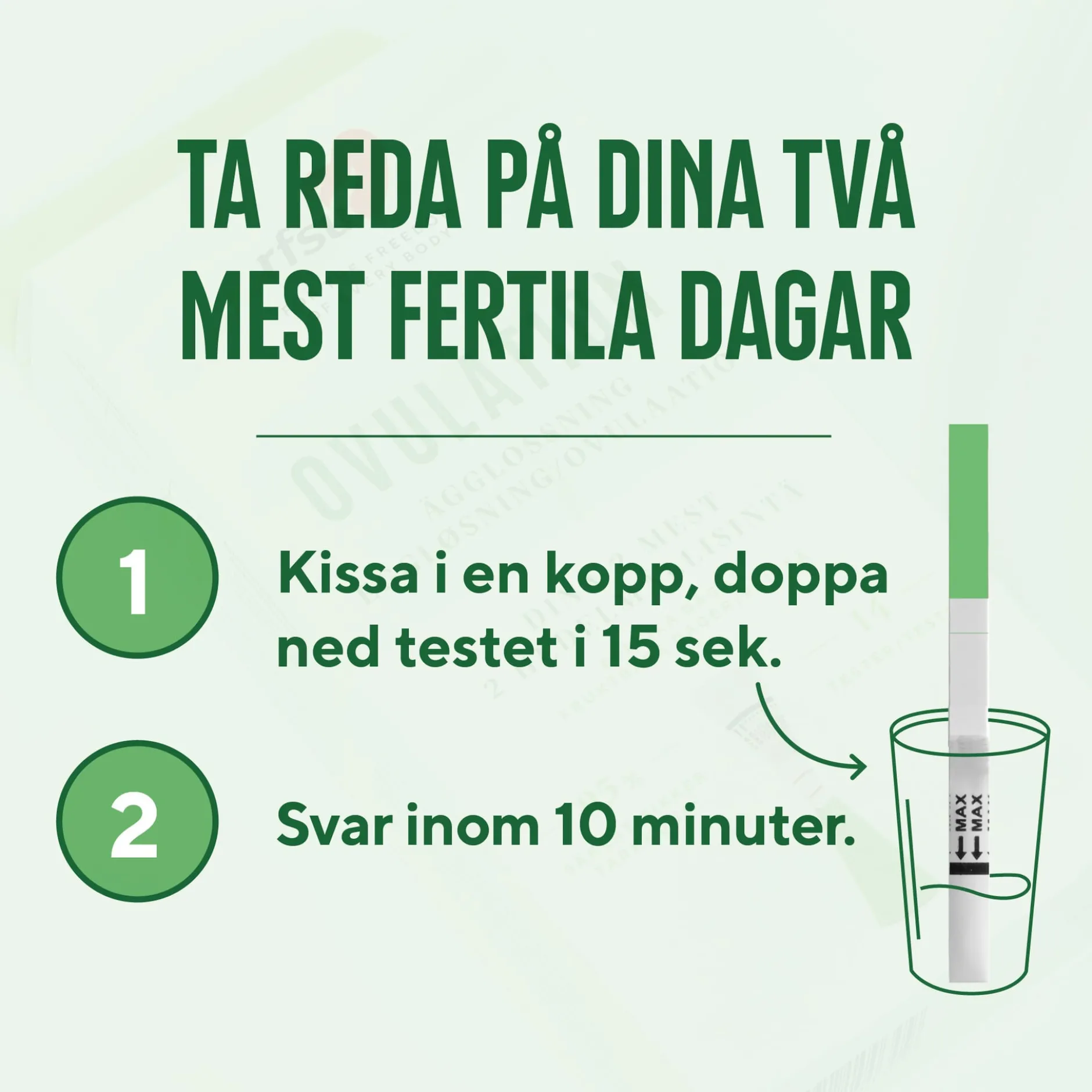 RFSU Ovulation TestÄgglossning 14 st