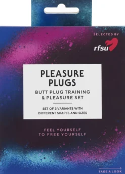 RFSU Pleasure Plugs Analpluggar Silikon 3 st