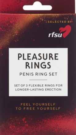 RFSU Pleasure Rings Penisringar 3 st