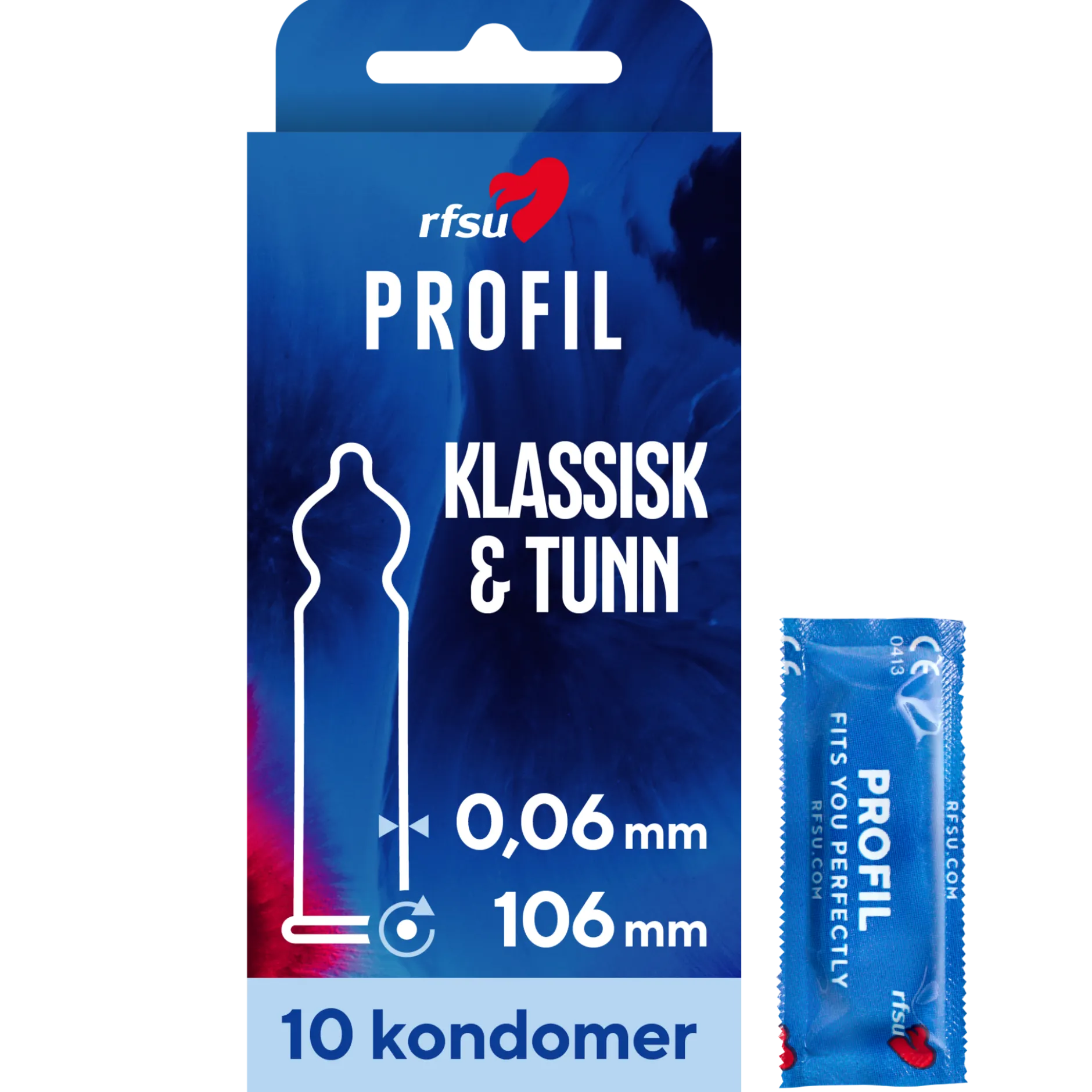 RFSU Profil kondomer 10 st