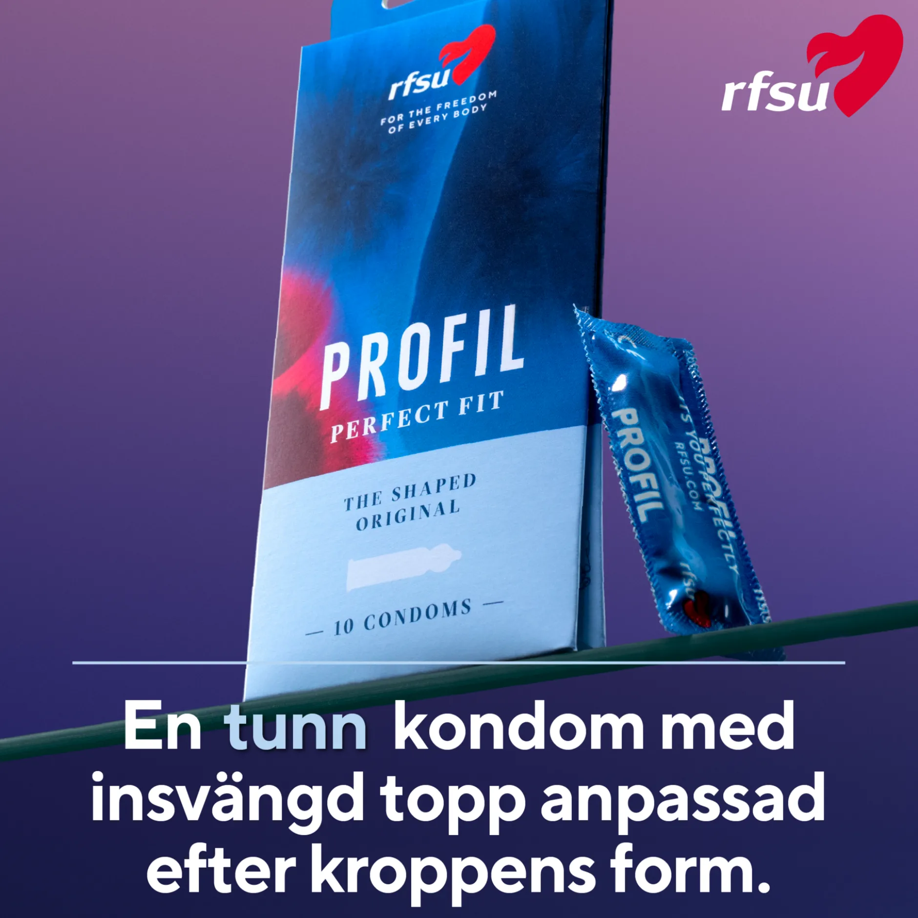 RFSU Profil kondomer 10 st