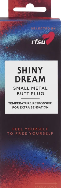 RFSU Shiny Dream Liten Analplugg Metall 1 st