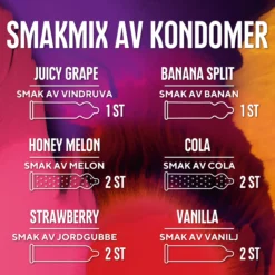 RFSU Tasty kondomer 10 st