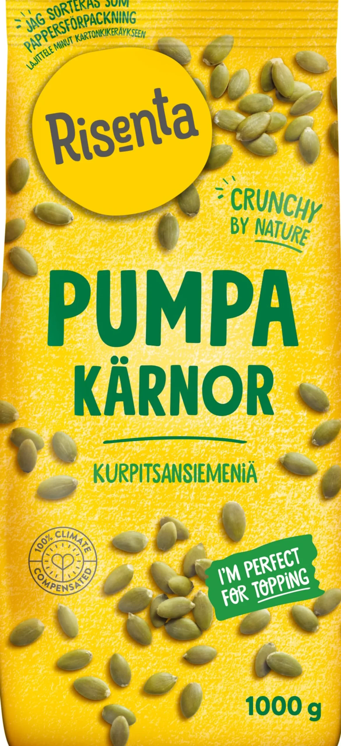 Risenta Pumpakärnor 1 kg