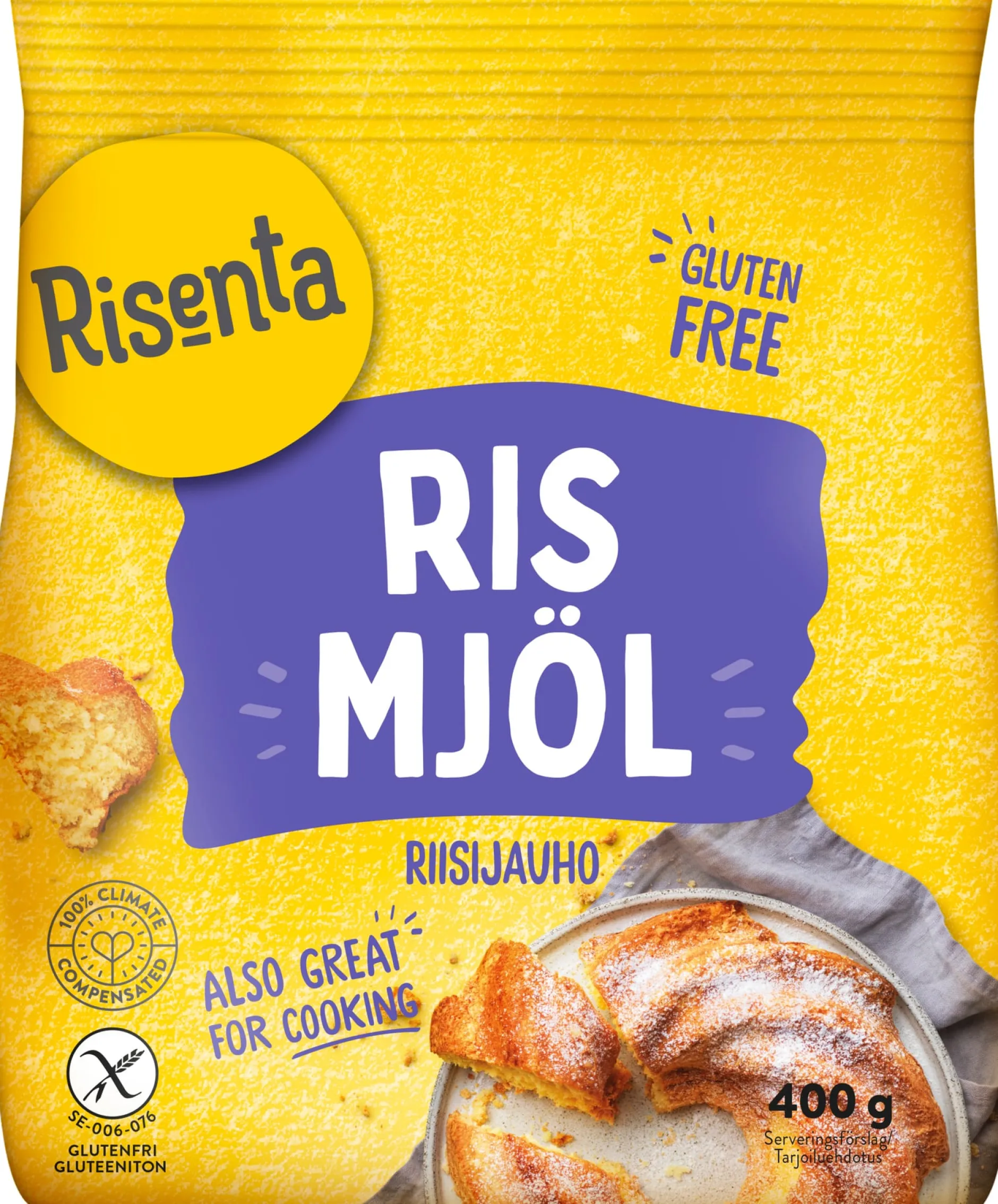 Risenta Rismjöl 400 g