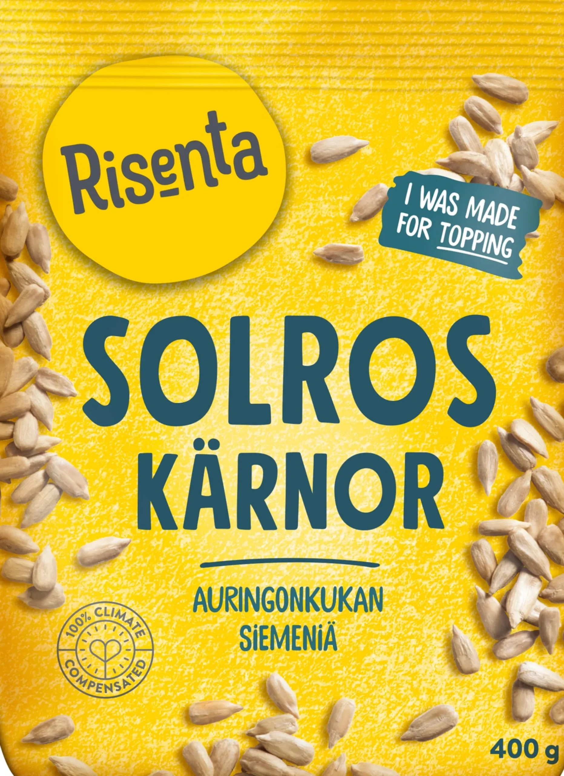 Risenta Solroskärnor 400 g