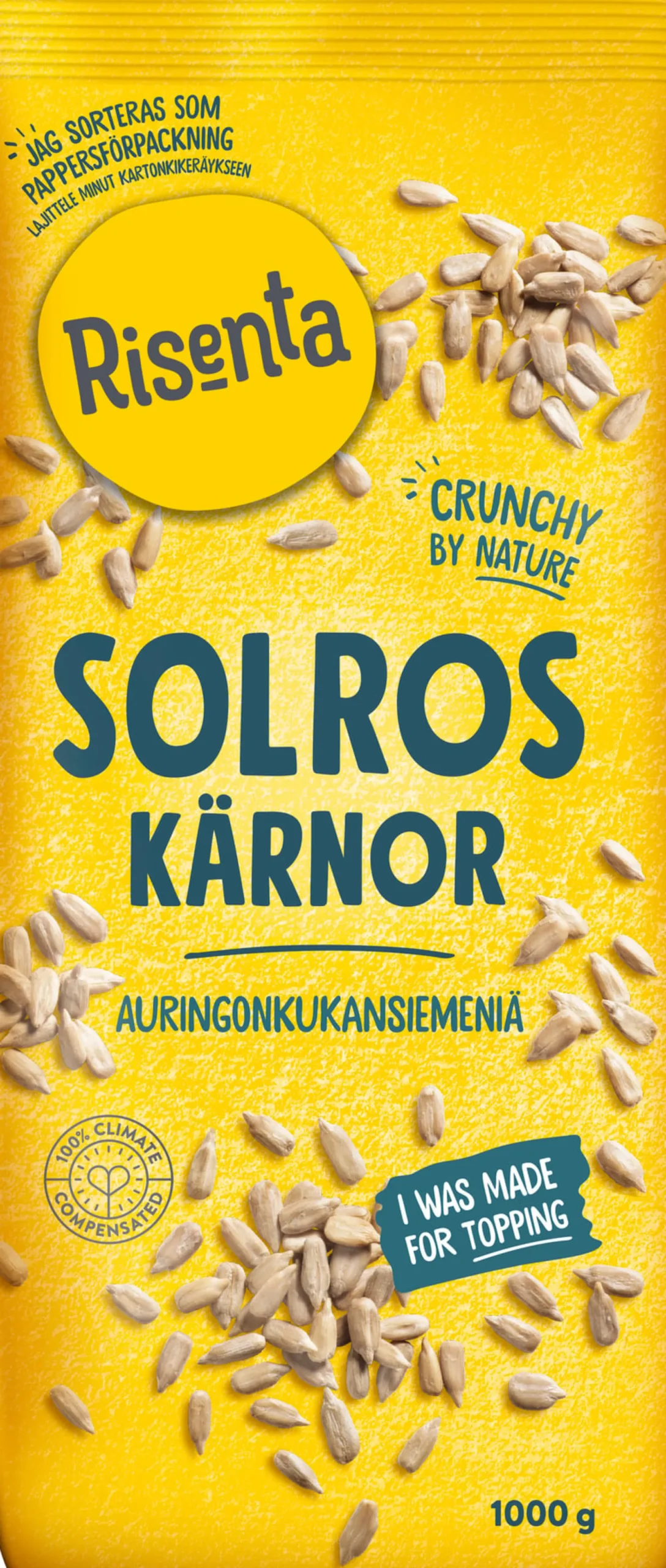 Risenta Solroskärnor 1kg