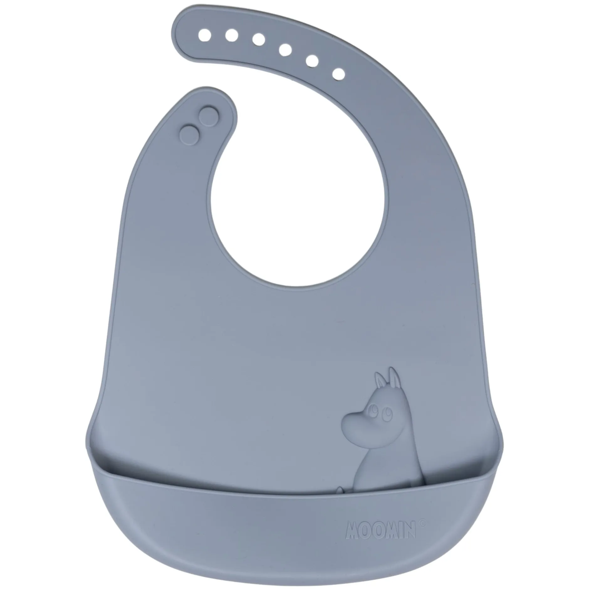 Rätt Start Mumin Silikon Haklapp Sky Blue