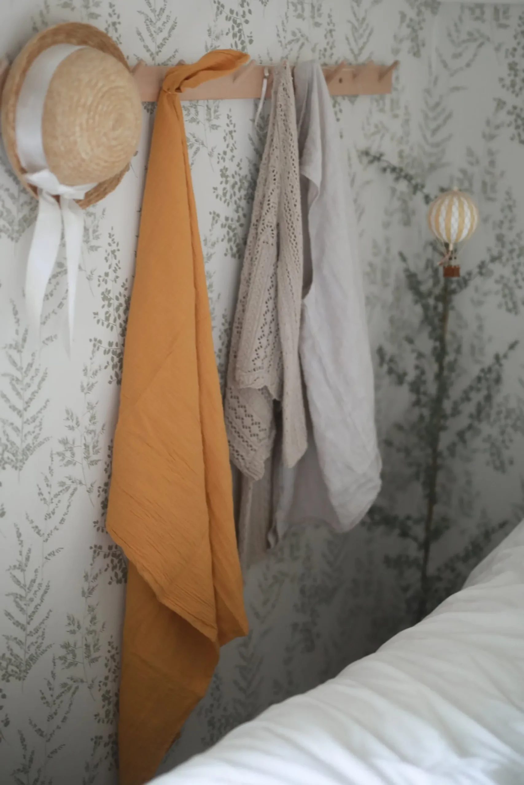 Rätt Start Rätt Start Muslinfiltar Beige, Gul & Blå 3-pack