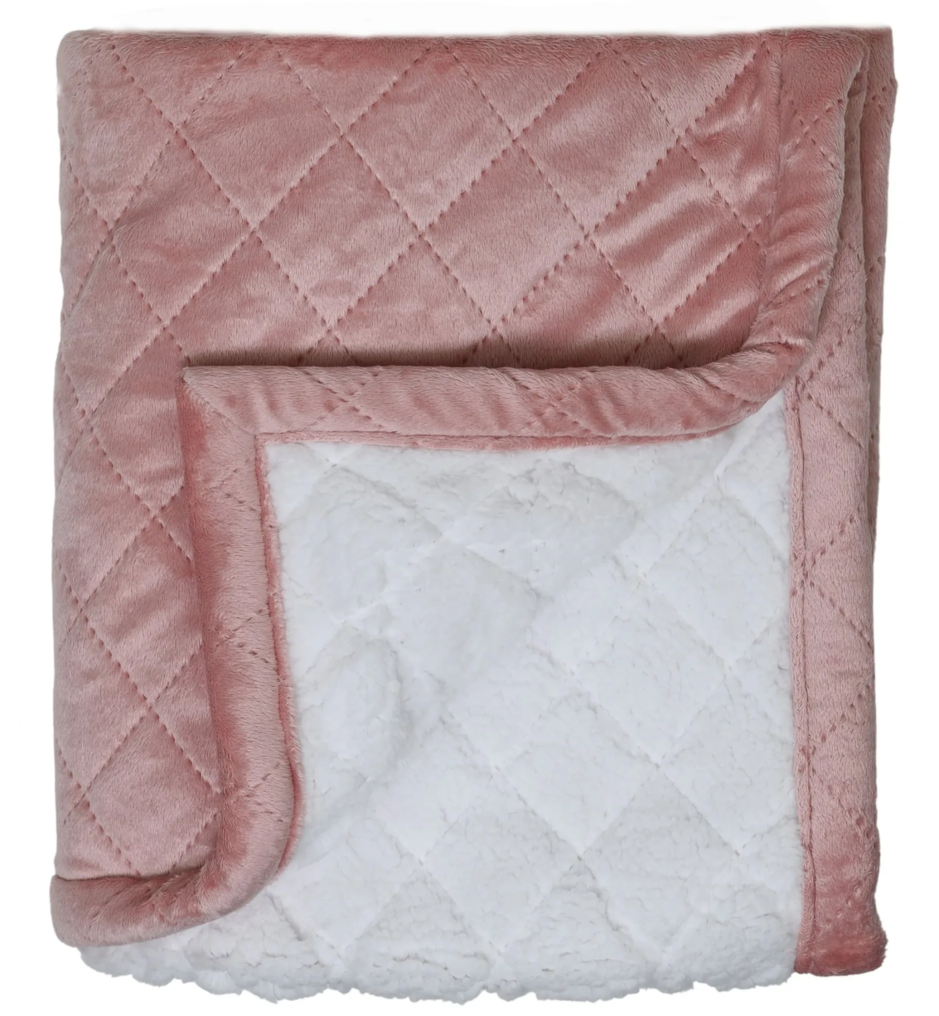 Rätt Start Rätt Start Quiltad Filt Rosa