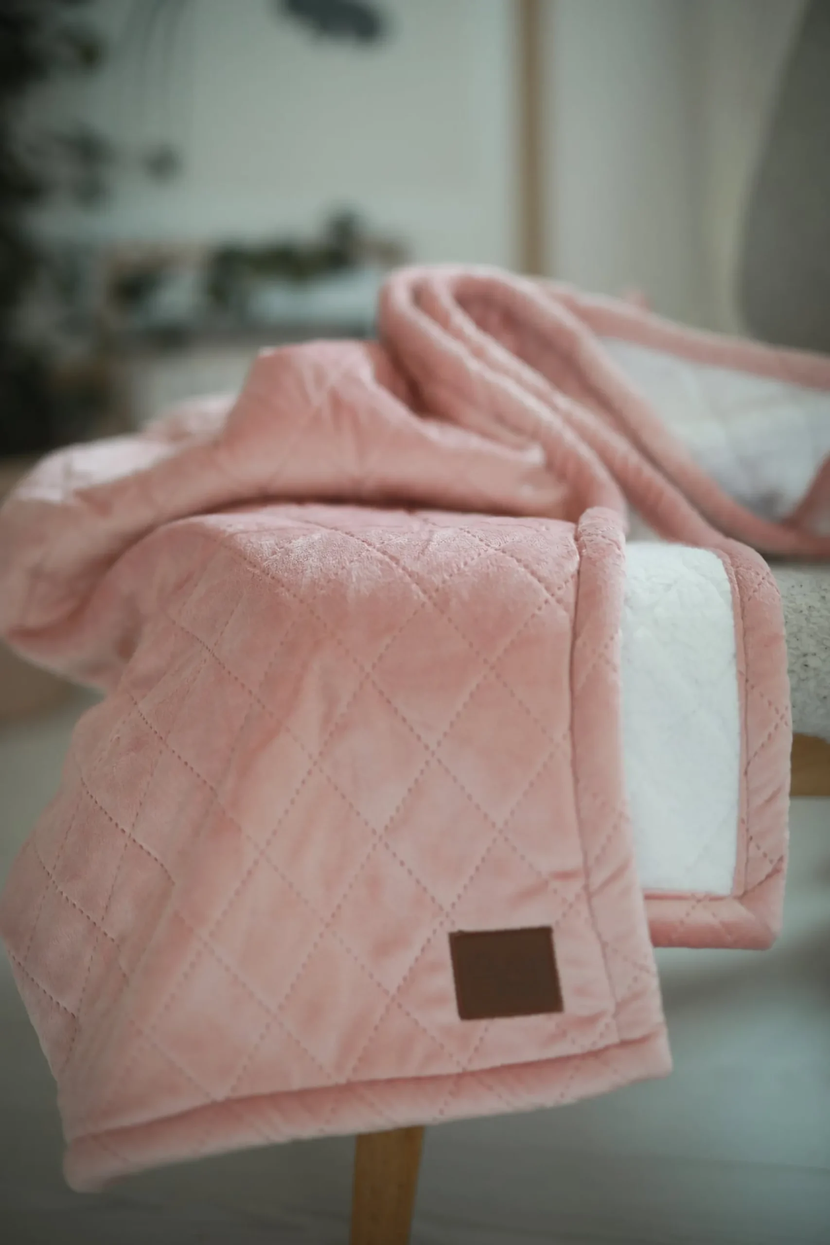 Rätt Start Rätt Start Quiltad Filt Rosa
