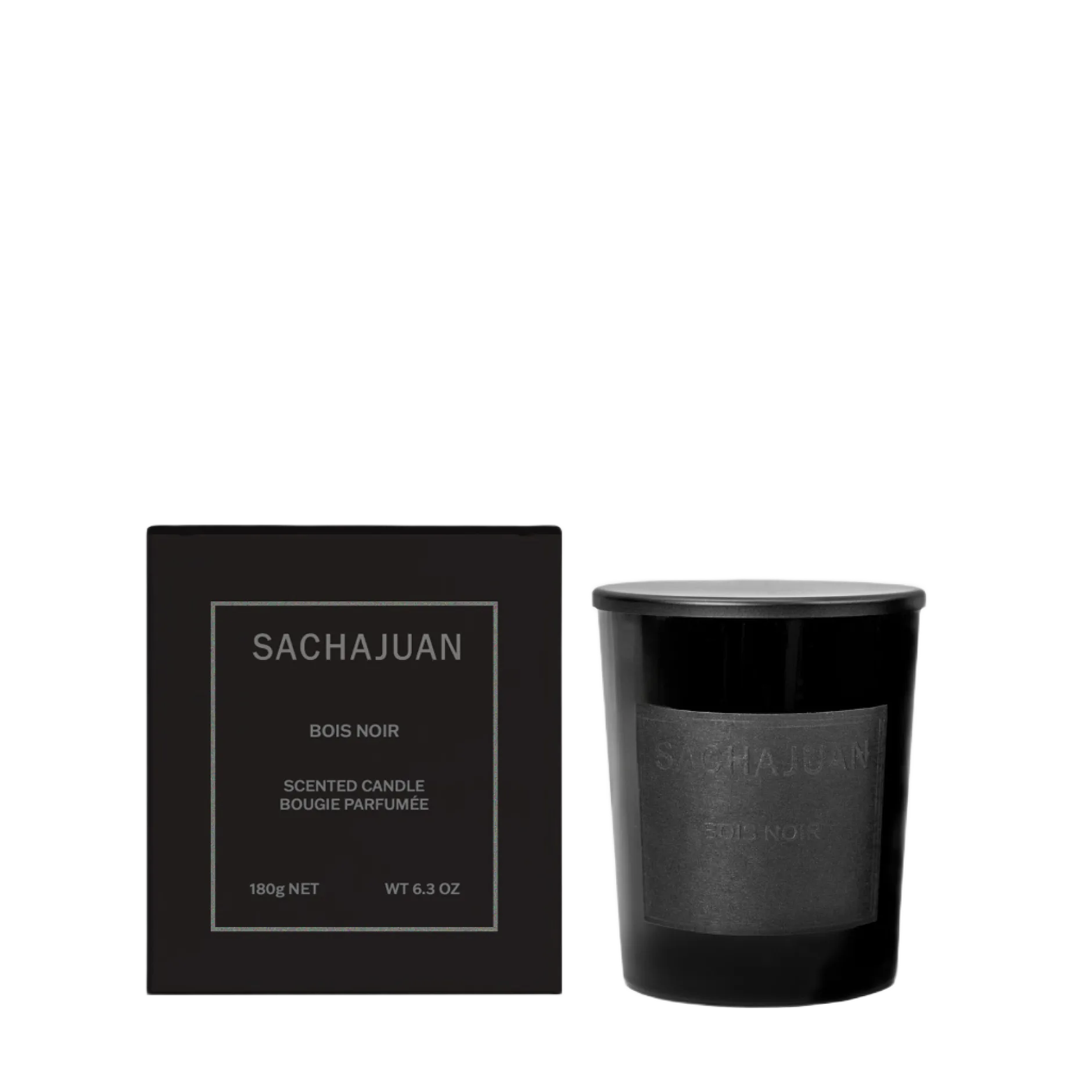 SACHAJUAN Scented Candle Bois Noir 180 g