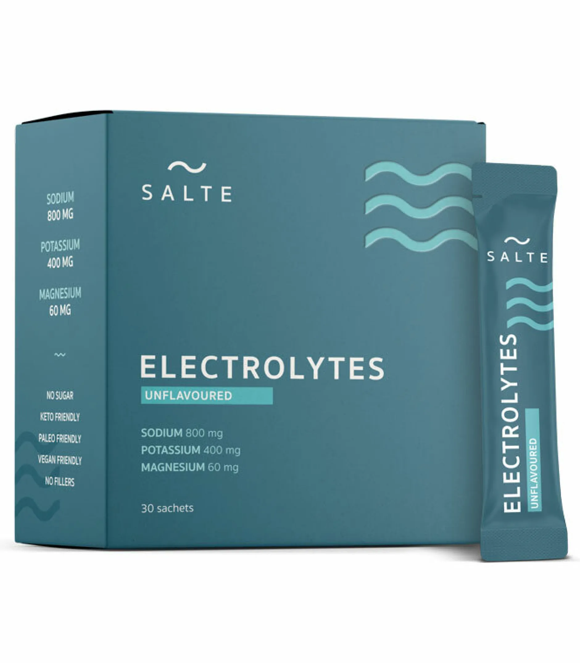 SALTE Elektrolyter Naturell 30 dospåsar