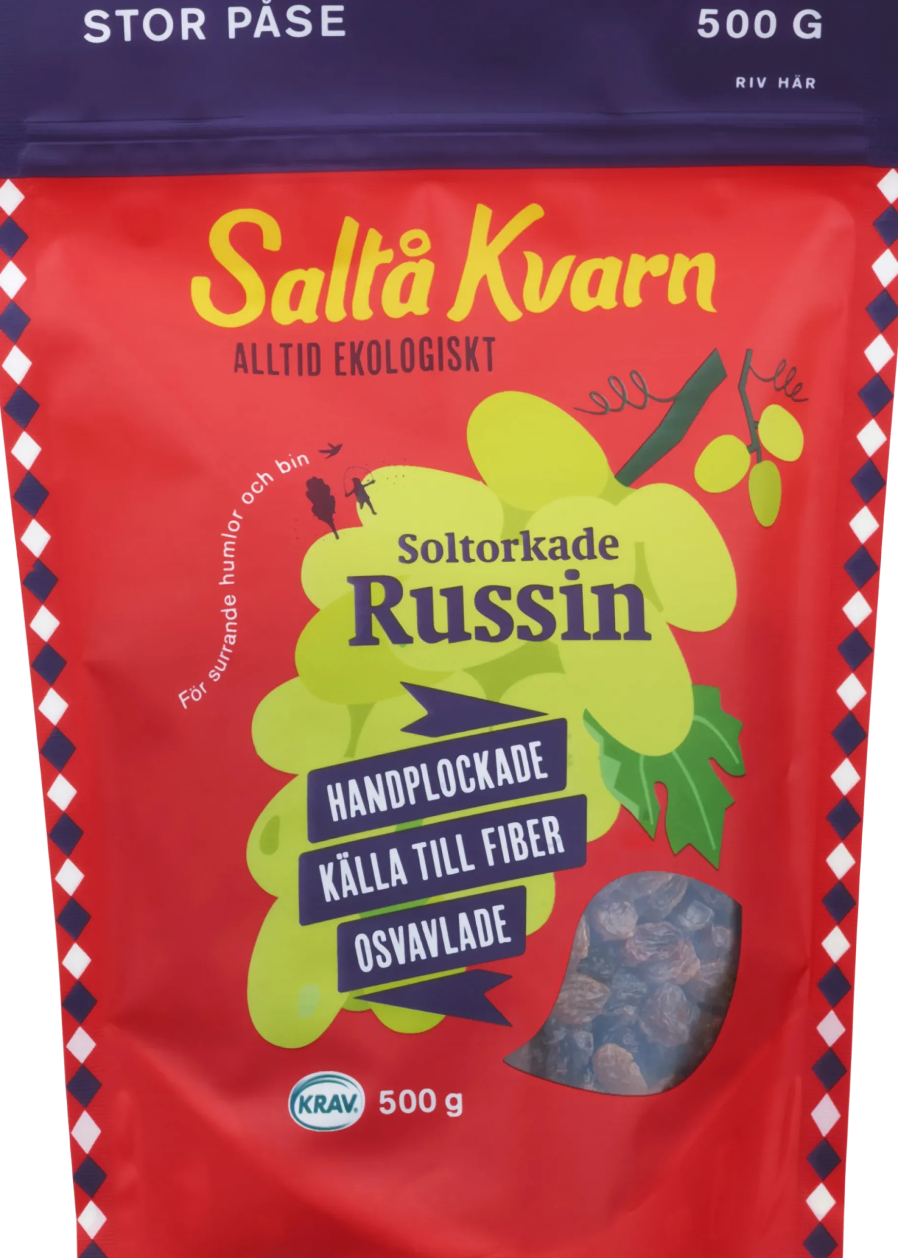 Saltå Kvarn Russin 500 g
