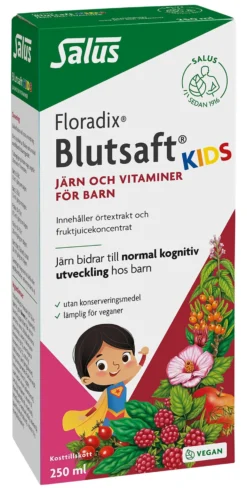 Salus Blutsaft Kids Järntillskott 250 ml