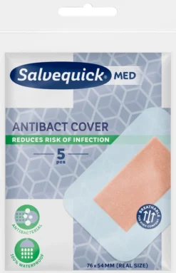SalvequickMED Maxi Cover Antibact 5 st