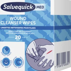 Salvequick MED Wound Cleanser Wipes 20 st