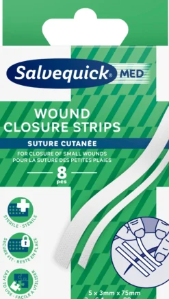 Salvequick MED Wound Closure Strips 8 st