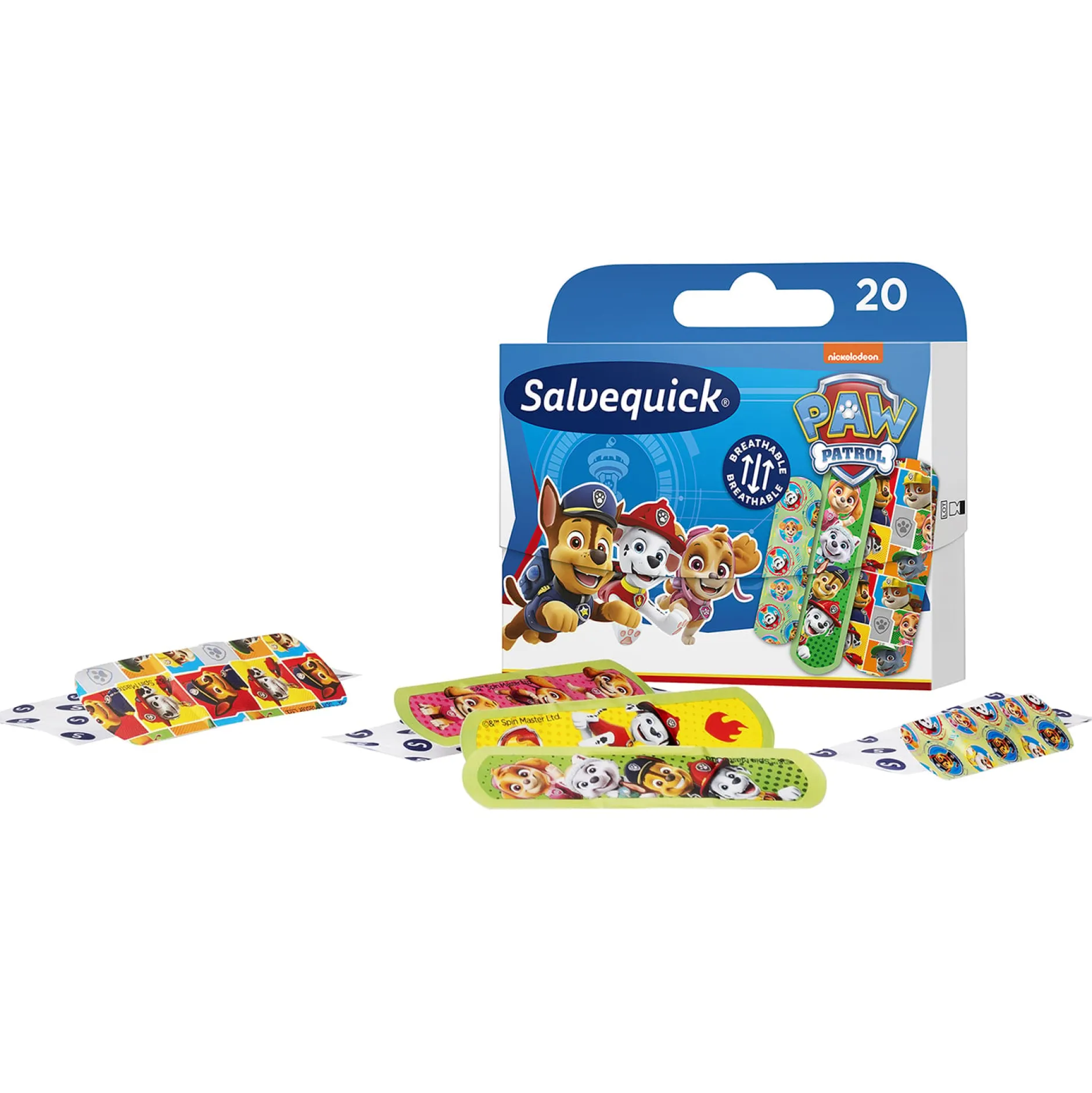 Salvequick Paw Patrol Plåster 20 st