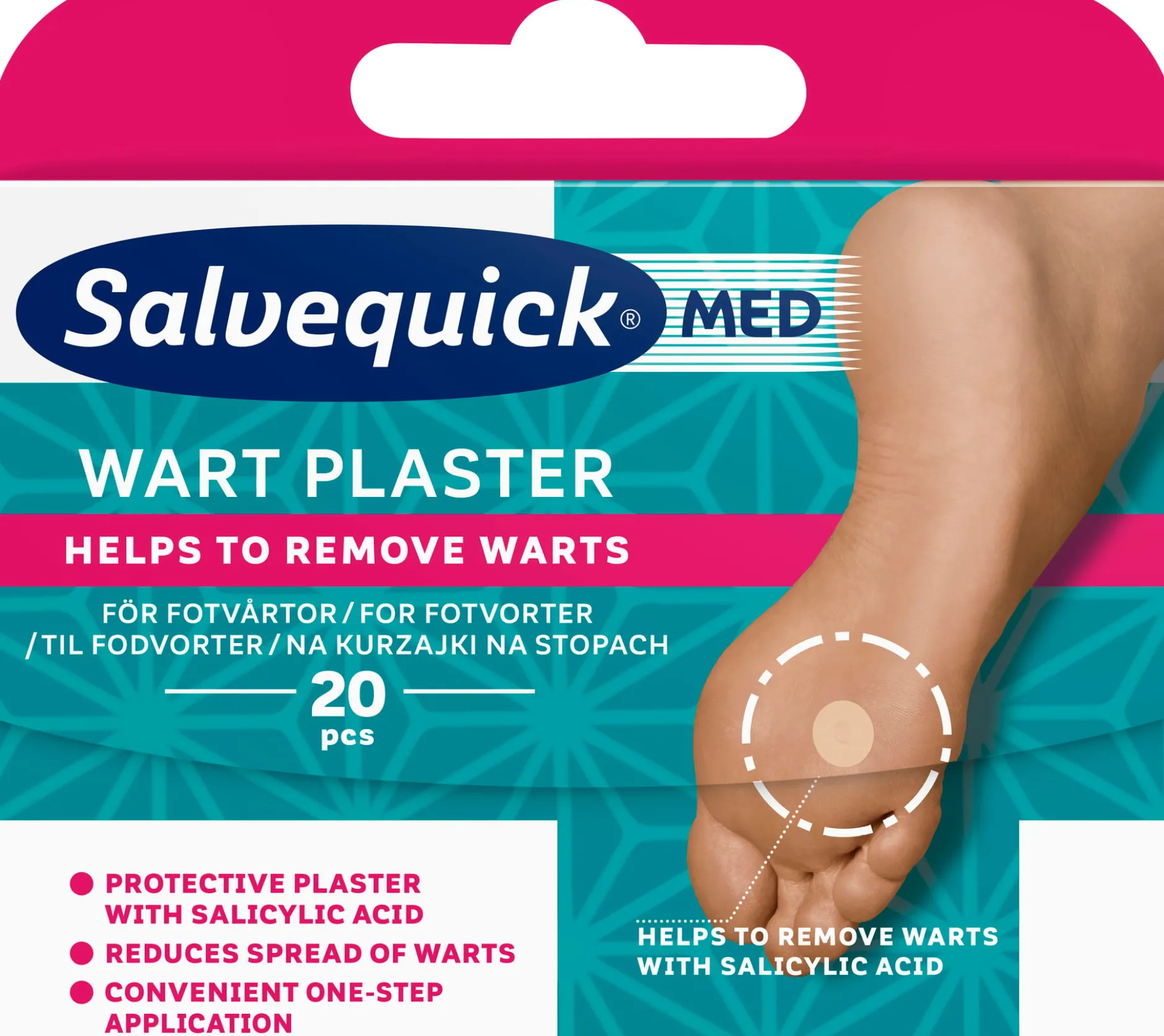Salvequick Vårtplåster 20 st