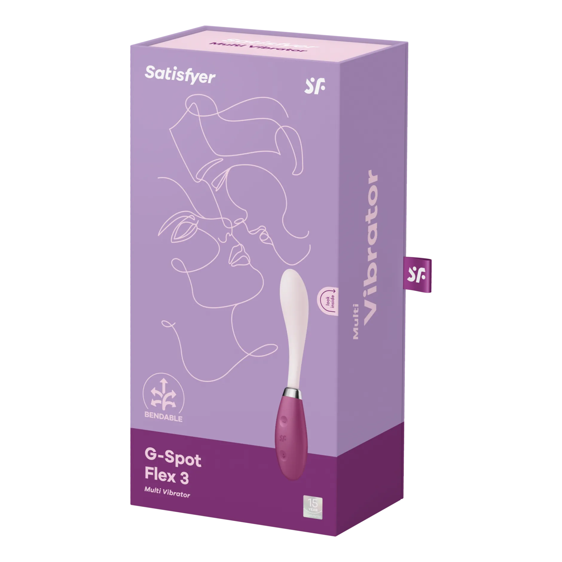 Satisfyer G-Spot Flex Red Vibrator 1 st