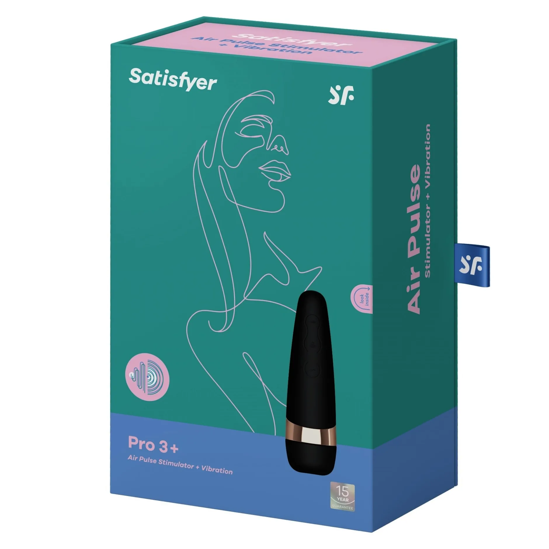 Satisfyer Pro 3 + Lufttrycksvibrator