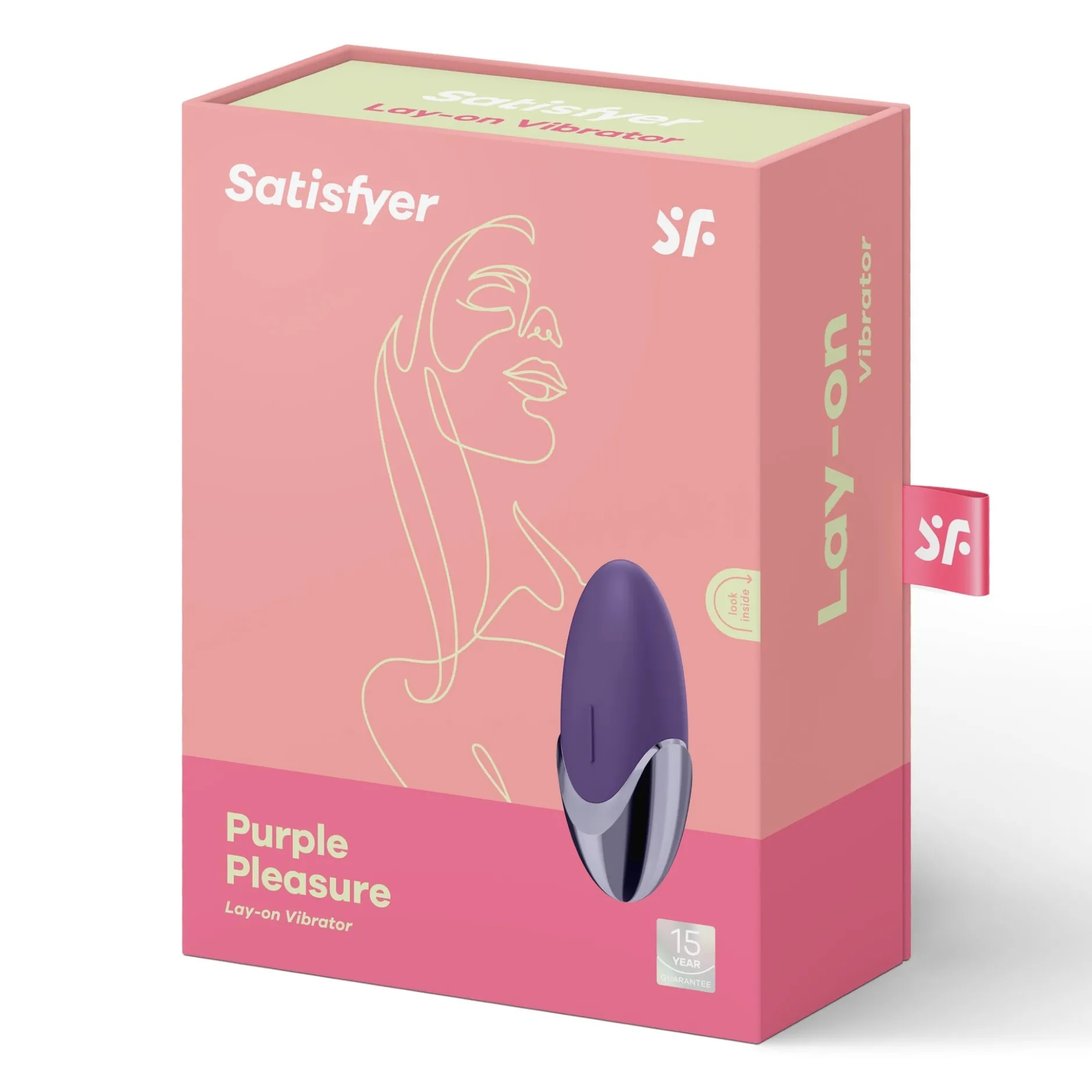 Satisfyer Purple Pleasure LayOn Vibrator
