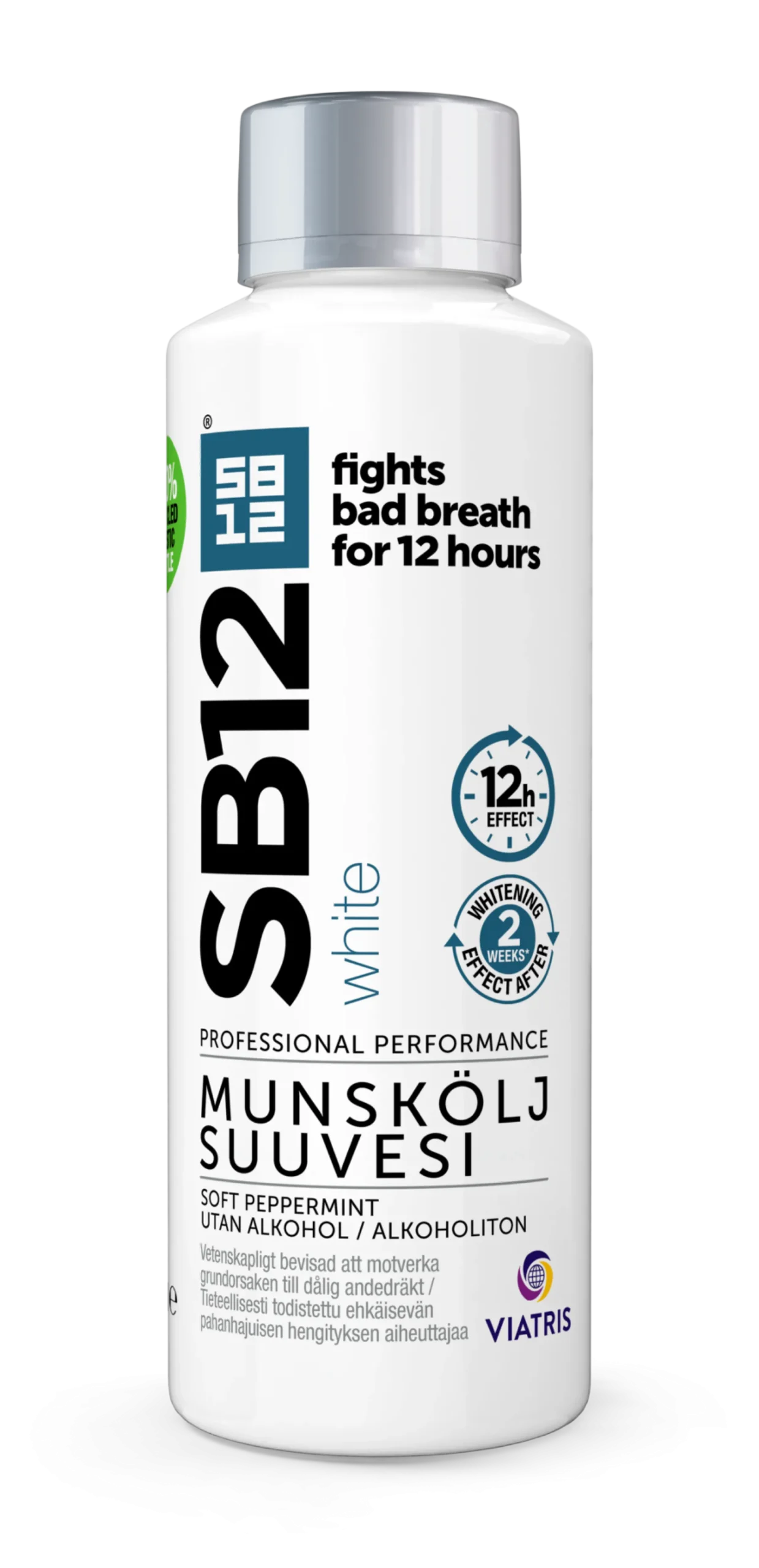 SB12 White 0,2% Munskölj 500 ml