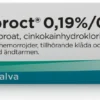 Scheriproct Rektalsalva 0,19% / 0,5% 30g