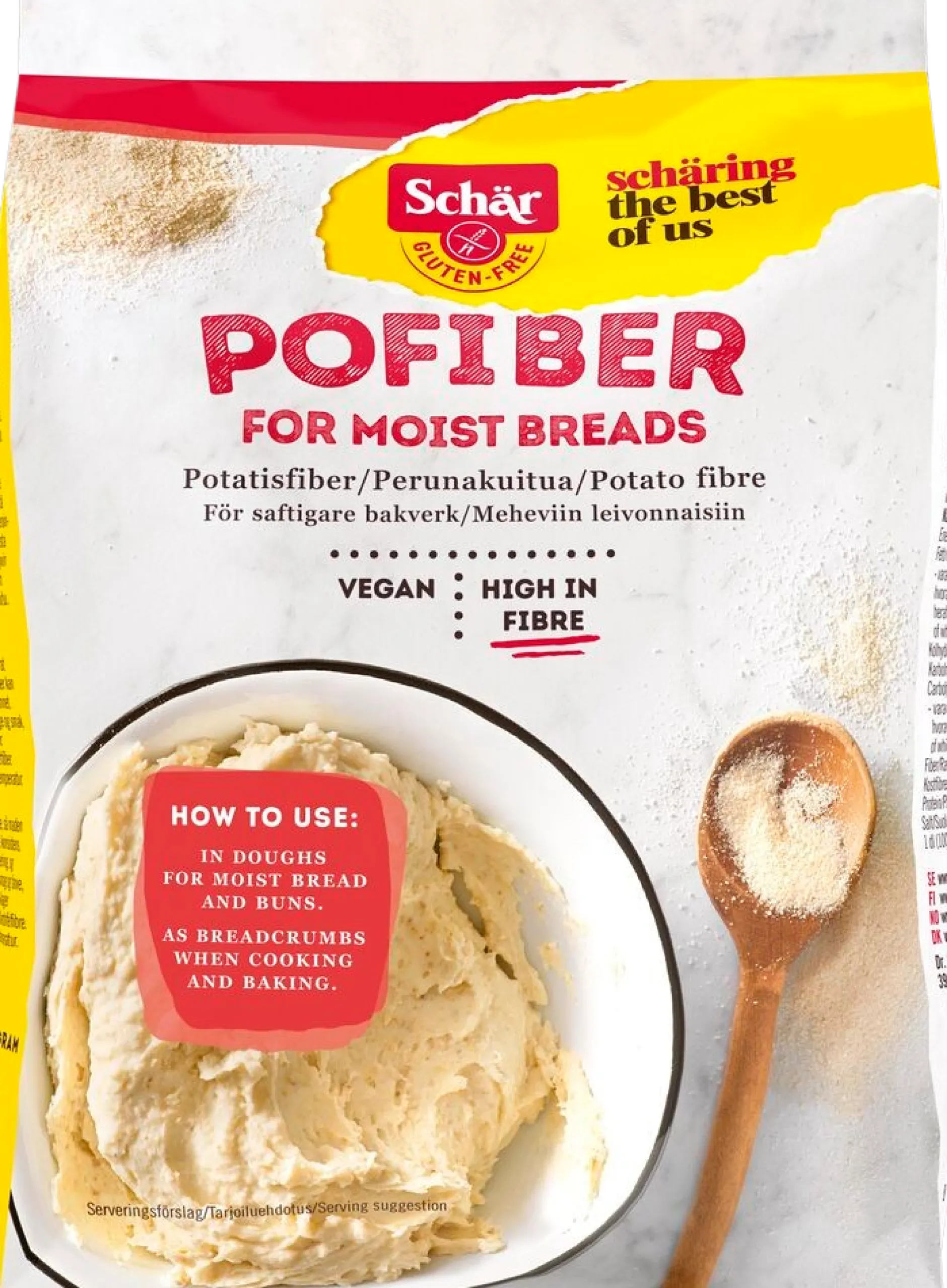 Schär Pofiber Bakmix Glutenfri 125 g