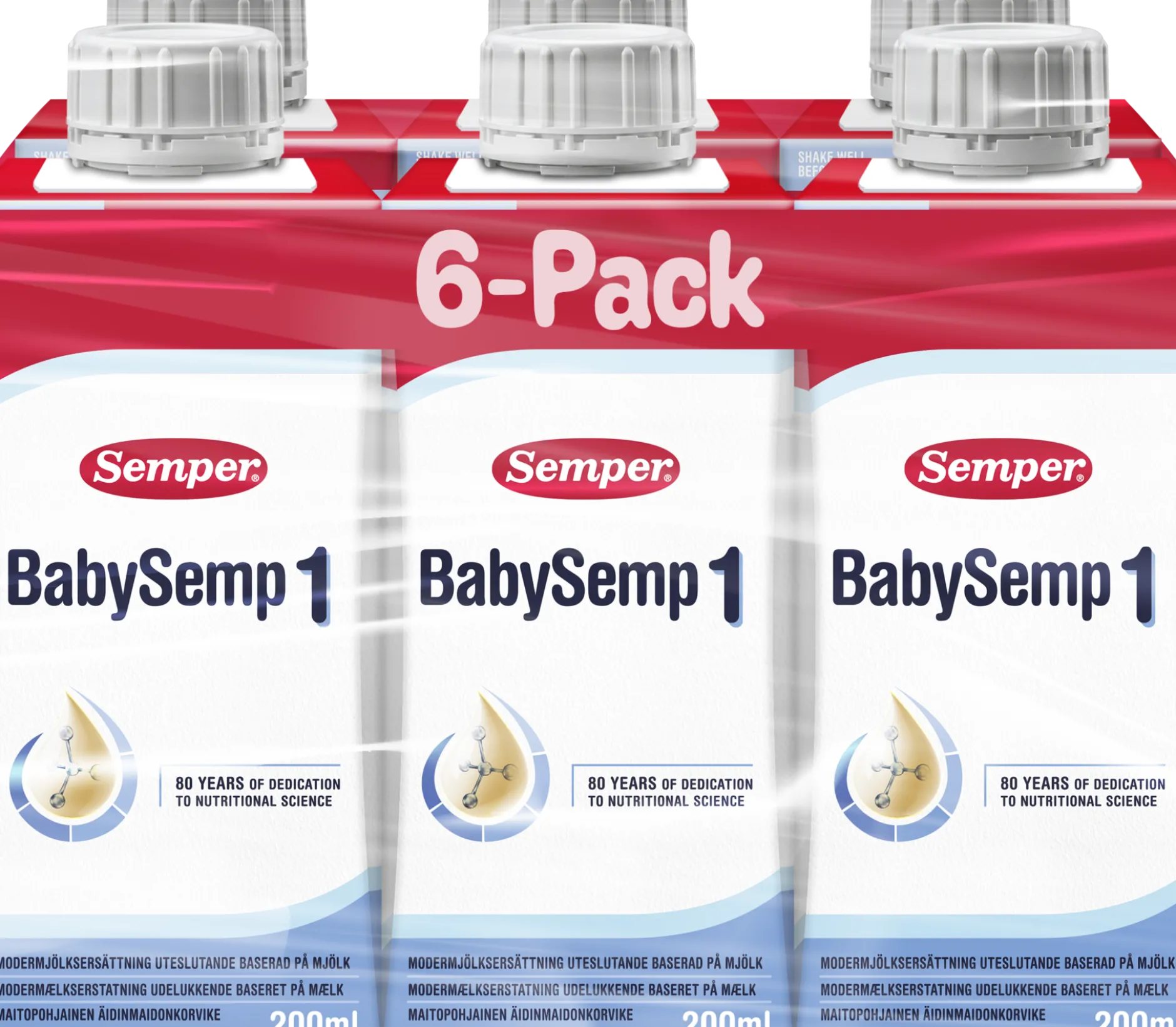 Semper Babysemp 1 6-pack DRF 0-6 månader