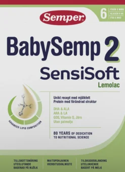 Semper BabySemp 2 SensiSoft Lemolac Tillskottsnäring 700g
