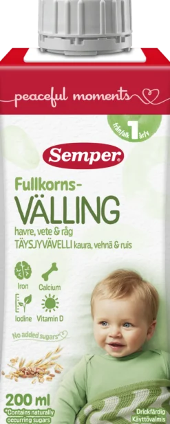 Semper Fullkornsvälling 1 år