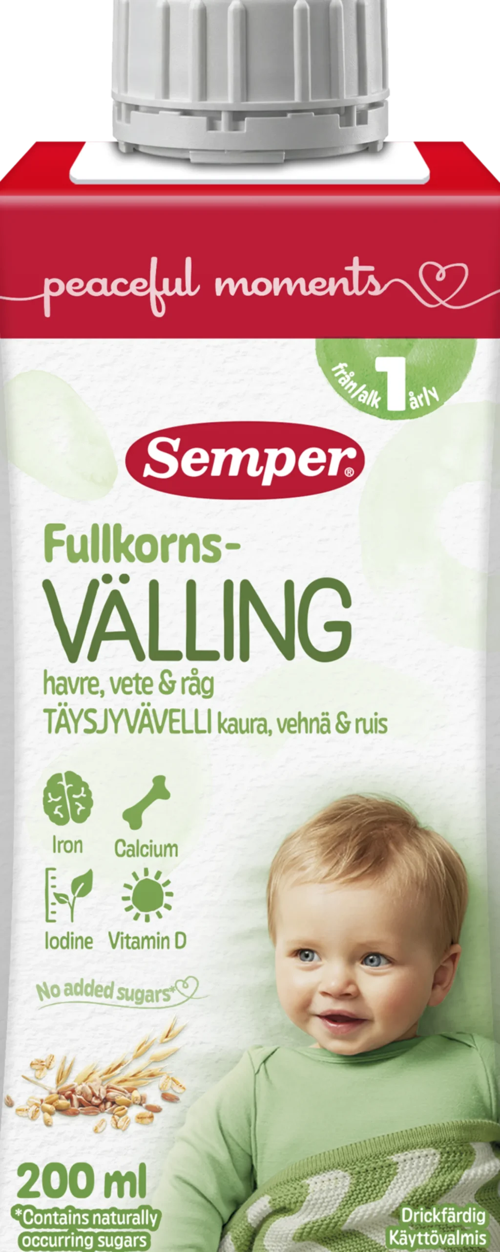 Semper Fullkornsvälling 1 år