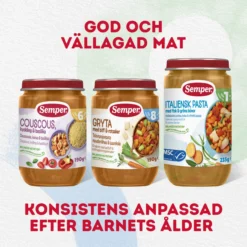 Semper Grönsaker Med Biff Från 6 månader
