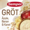 Semper Grötklämmis Äpple, Banan & Kanel 120 g